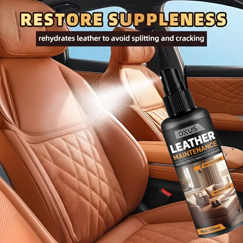 Leather Shoe Polish - Leather Color Restorer Cream Kit for