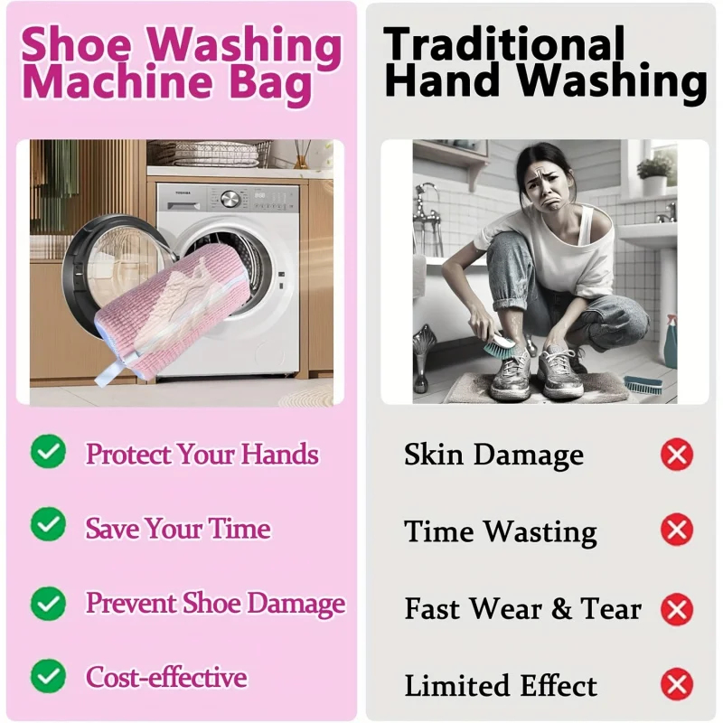All-Purpose Machine Wash Shoe  - Shoe Brush 评论和价格