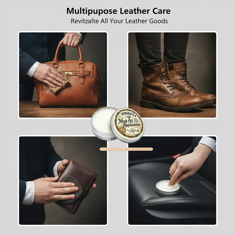 Premium Mink Oil Leather Condi - Leather Shoe Polish 评论和价格