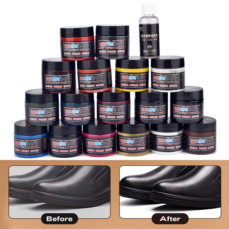 50g Leather Repair Paint Pigme - Leather Shoe Polish 评论和价格