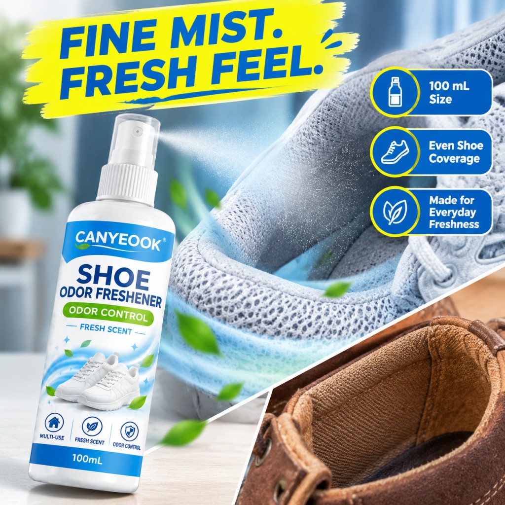 CANYEOOK Shoe Deodorant Spray  - Sneaker Care Spray 评论和价格