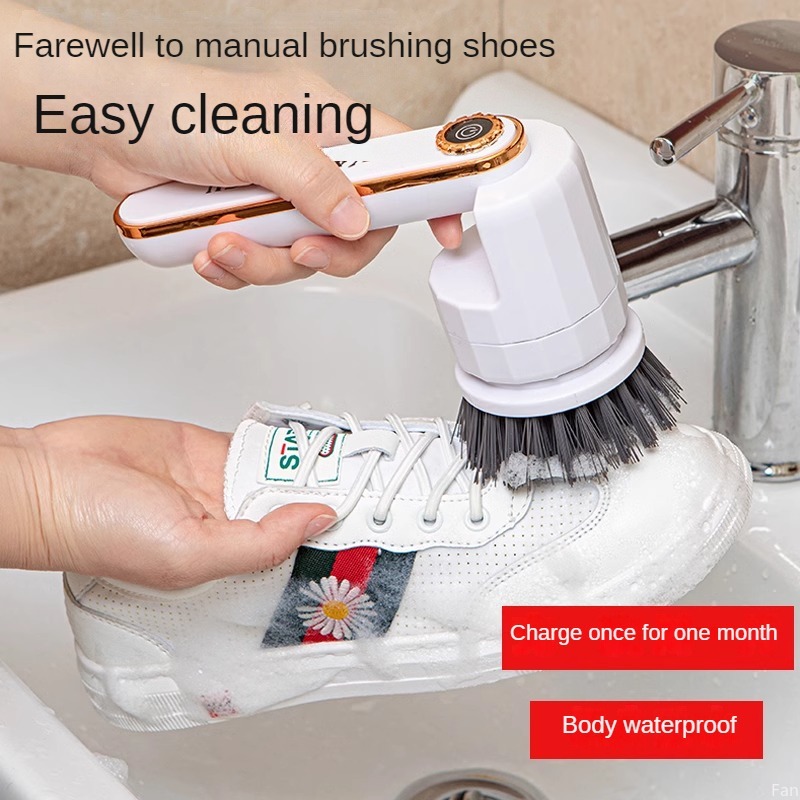 Electric Cleaning Brush Handhe - Shoe Cleaning Brush 评论和价格