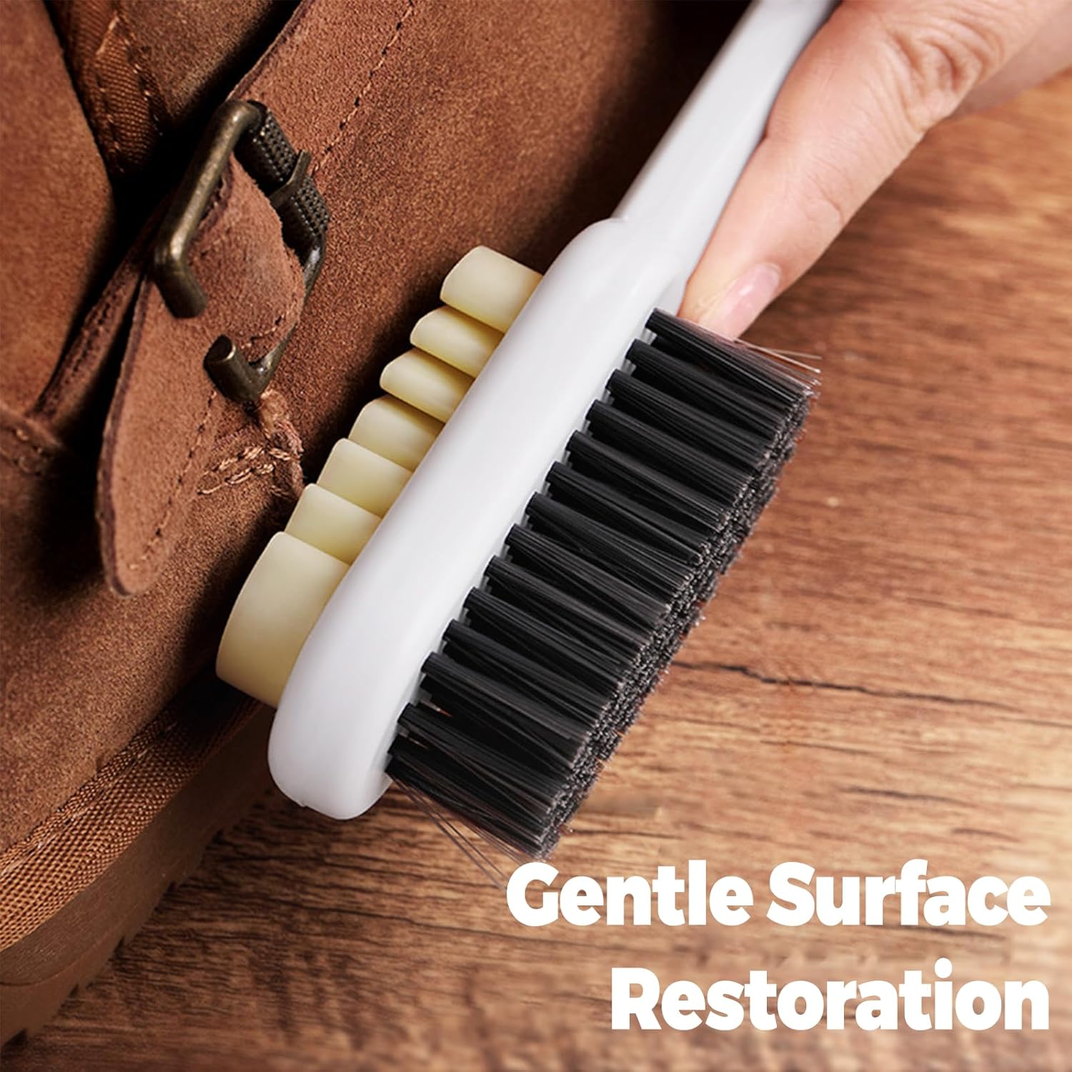 1pc Suede Cleaning Brush, Long - Shoe Cleaning Brush 评论和价格